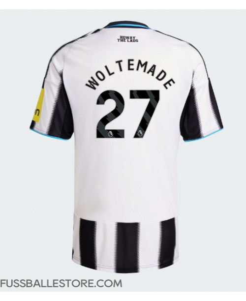Günstige Newcastle United Nick Woltemade #27 Heimtrikot 2025-26 Kurzarm Günstige Newcastle United Nick Woltemade #27 Heimtrikot 2025-26 Kurzarm